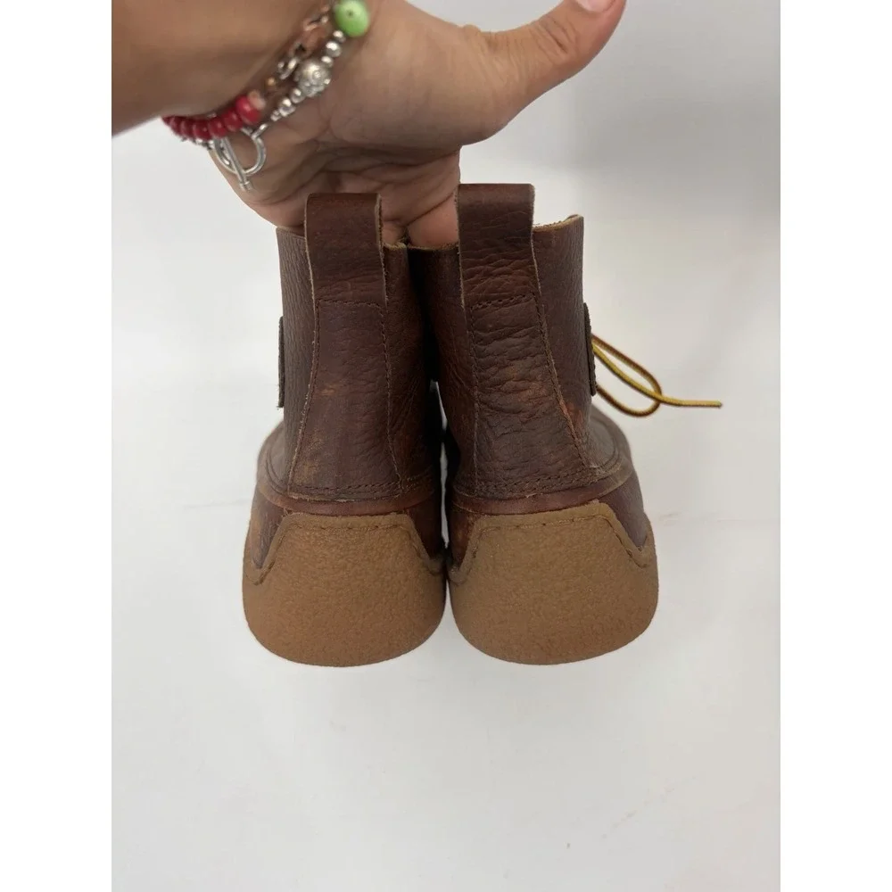 Sorel‎ Chugalug Chukka Boots Men's 9.5 Brown Leather Crepe Sole Casual